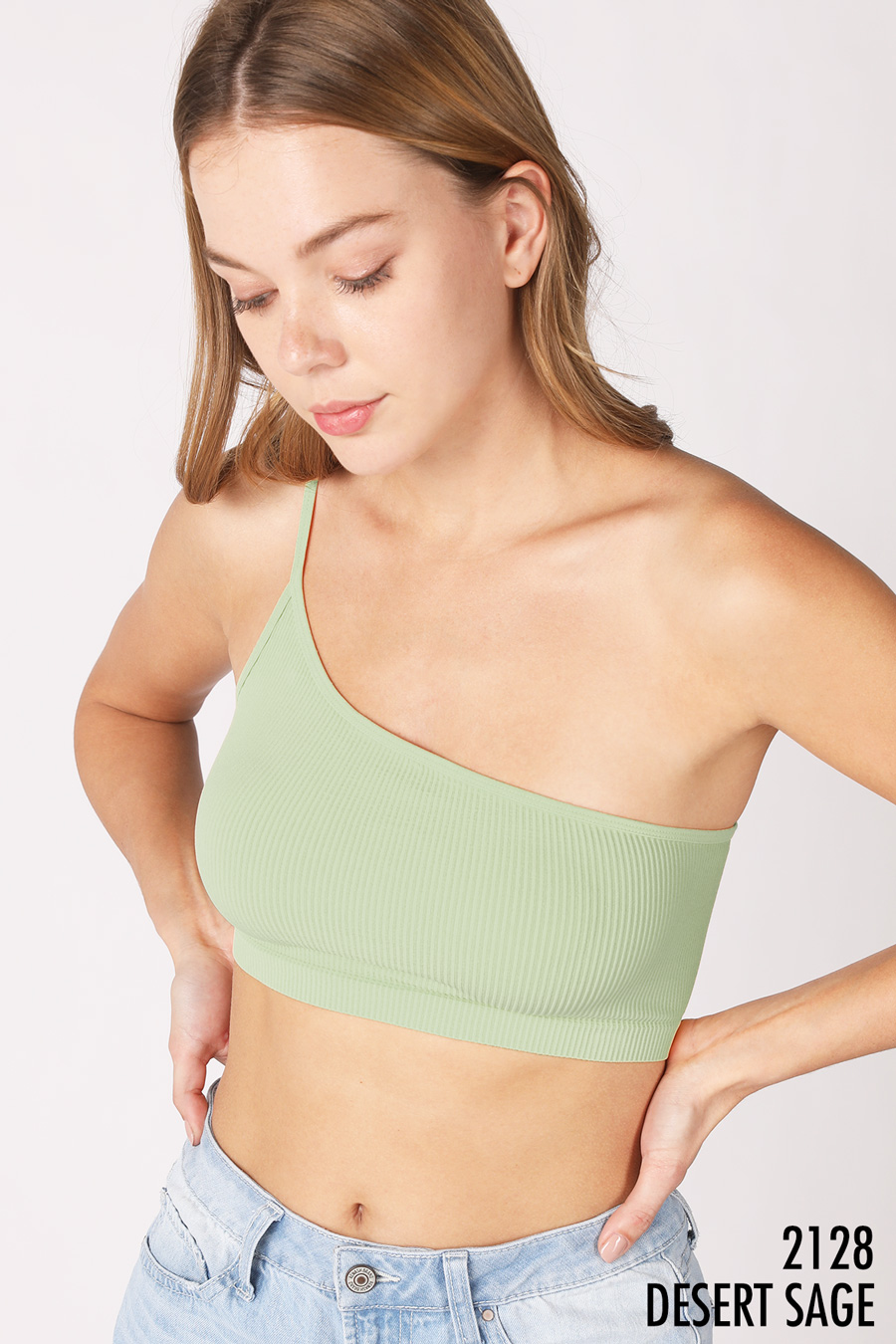 One sales shoulder bralette