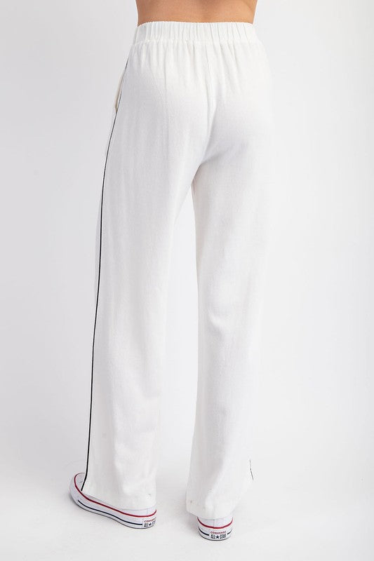 Rora Woven Textured Pant