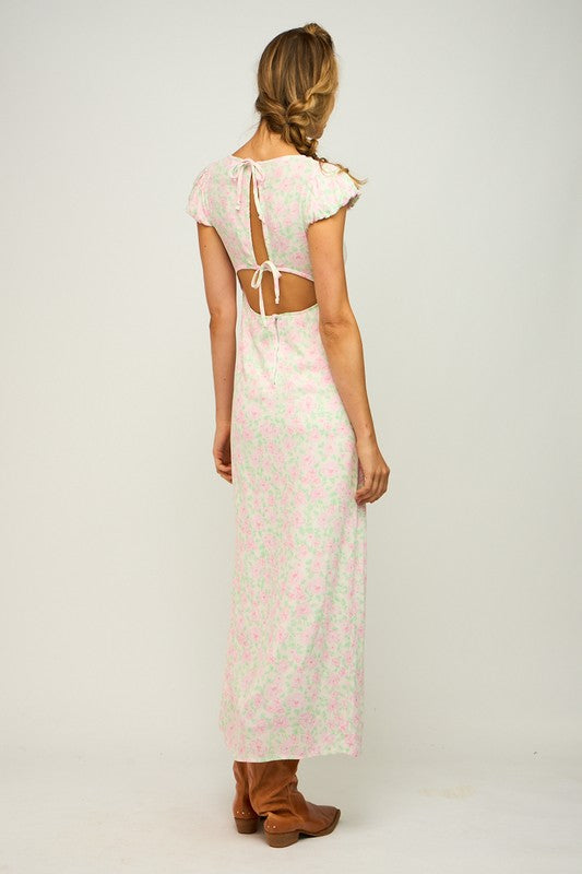 Tayla Open Back Maxi Dress