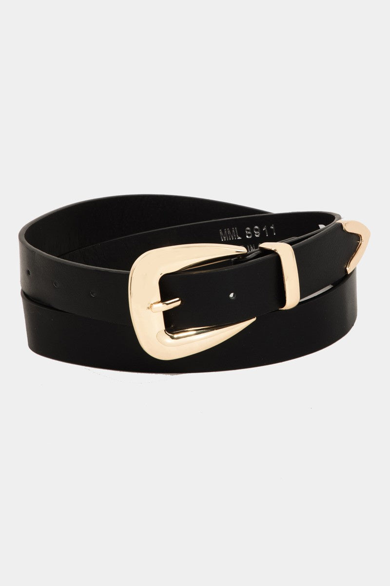 Barb belt in the color black 