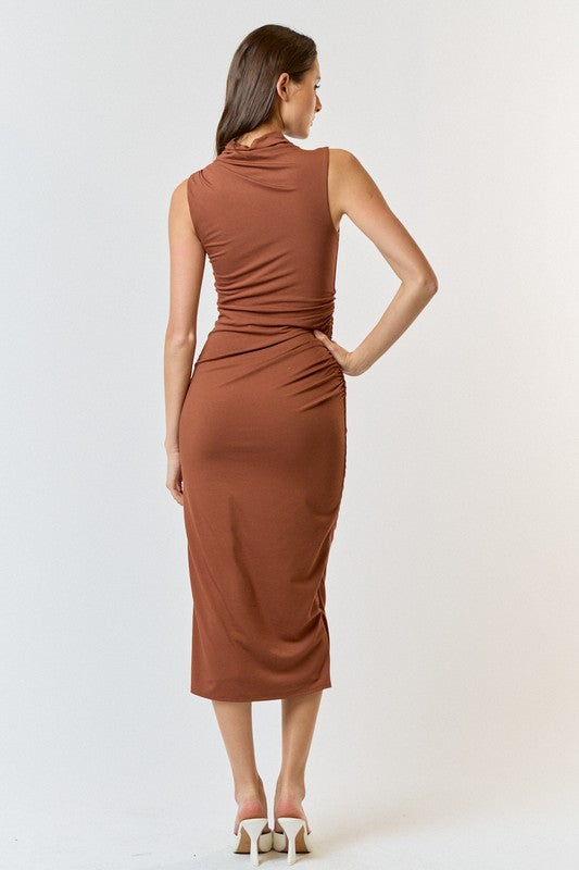 Helen High Neck Dress