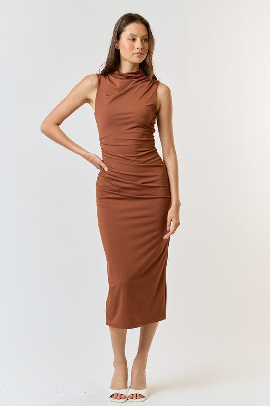 Helen High Neck Dress