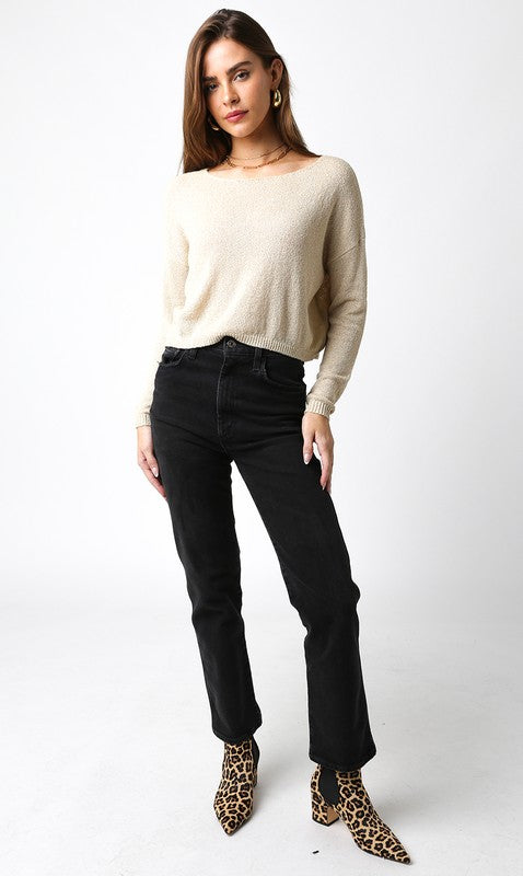 Norma Cropped Sweater