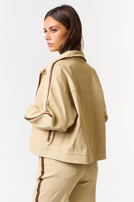 Christi Contrast Jacket