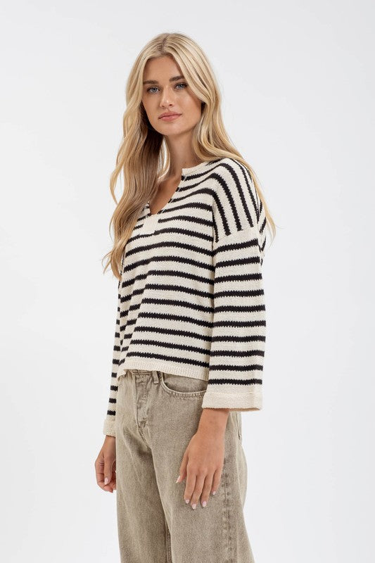 SF Stripe Longsleeve Sweater