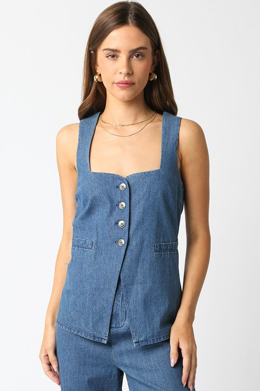 Wila Denim Top
