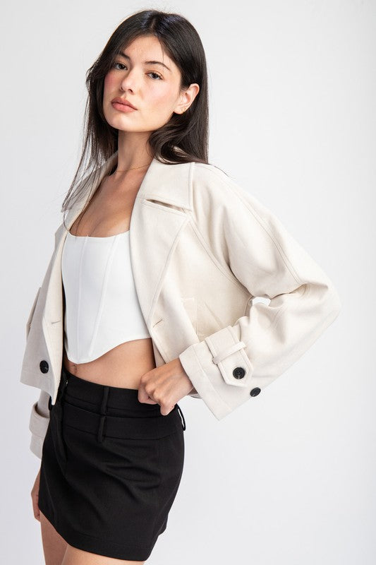Demi Suede Jacket