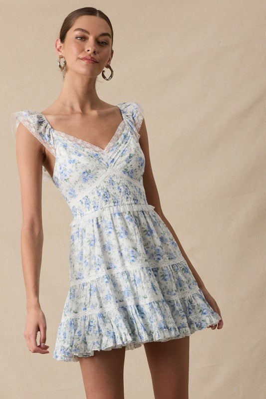 Minivestido floral Danni