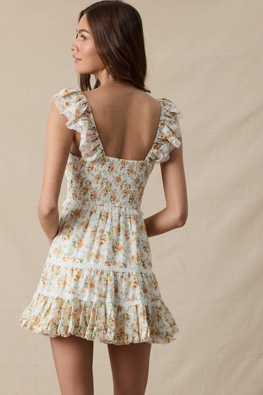 Minivestido floral Danni