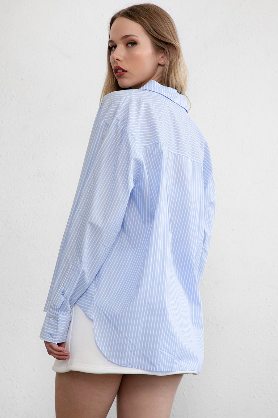 Memo Oversized Button Up