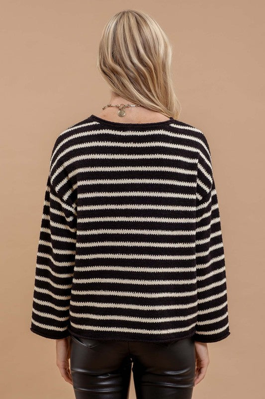 Bergy Boat Neck Sweater