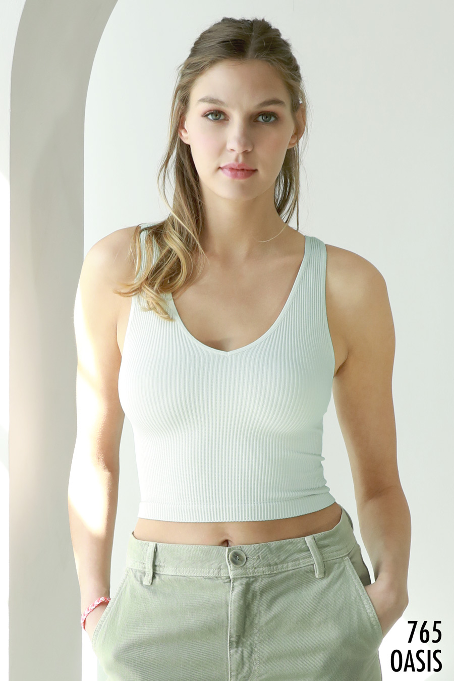Perfect Everyday Ribbed Crop