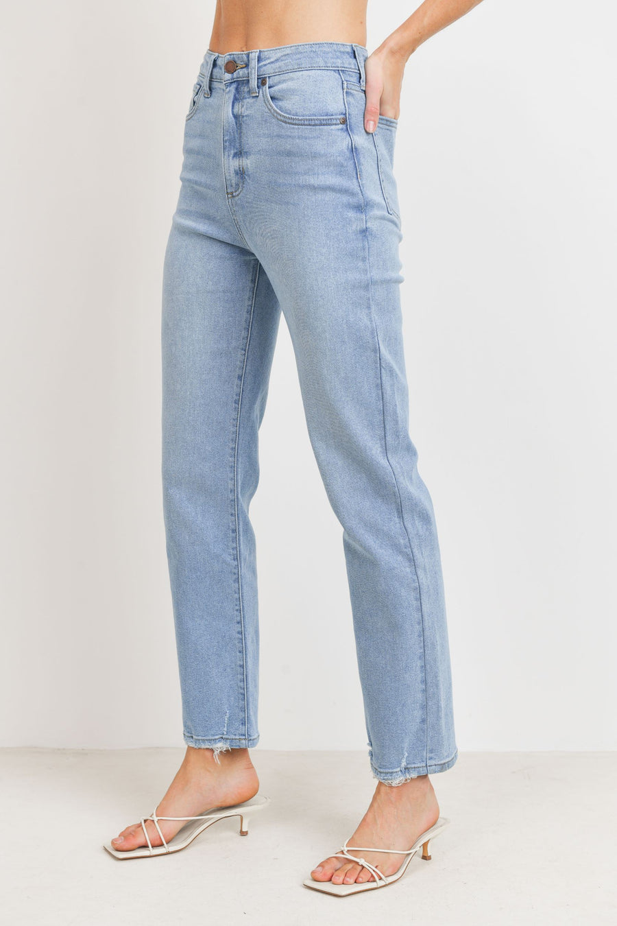 The Perfect Straight Leg Jeans