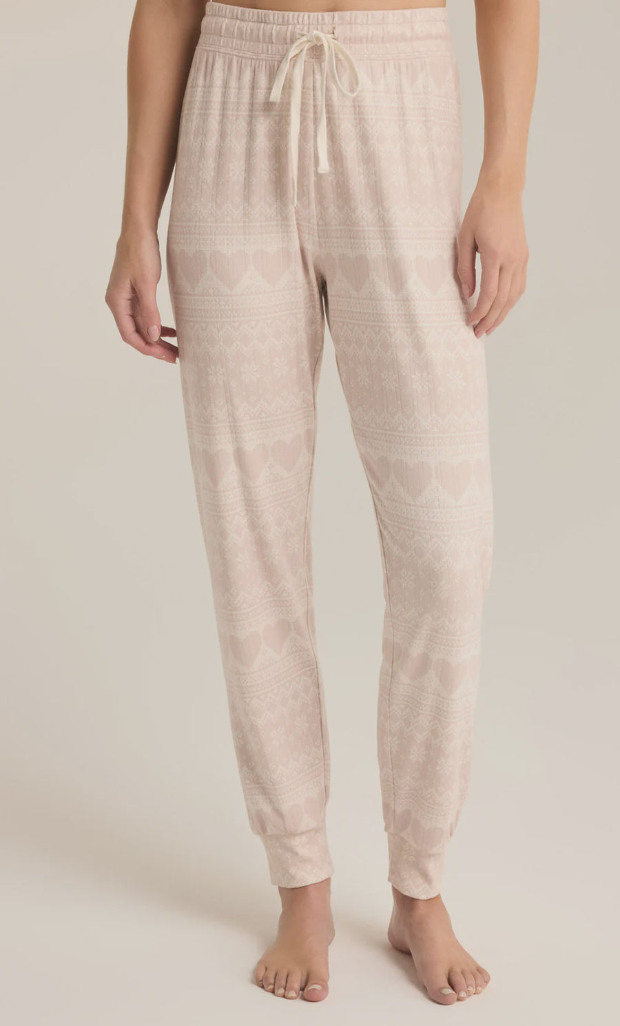 Featuring a mid-rise, ankle-length, elastic waistband with drawstrings joggers in the colo crystal grey