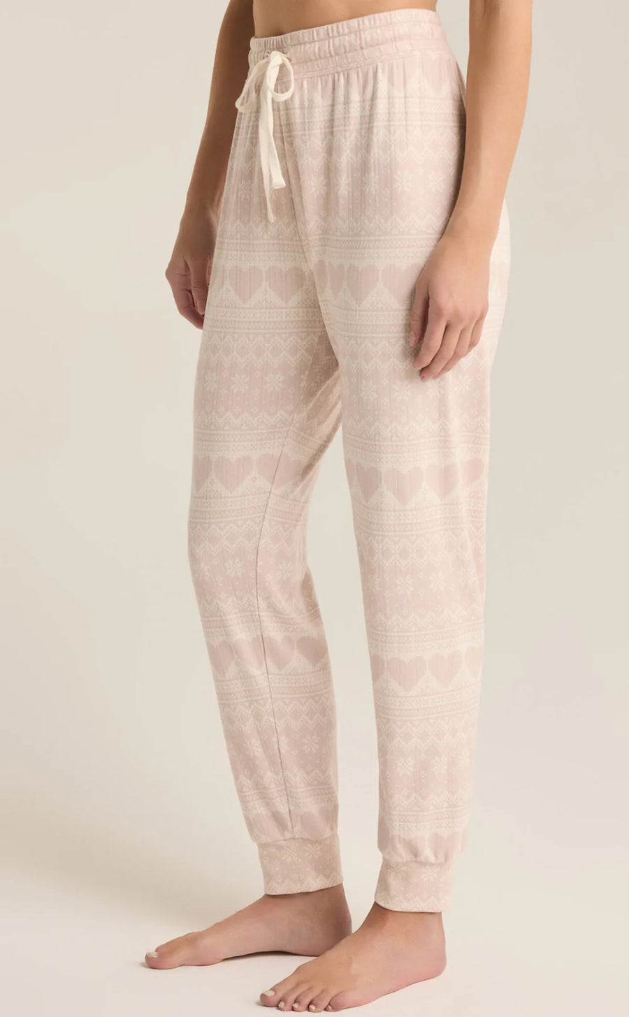 Fairisle Heart Jogger