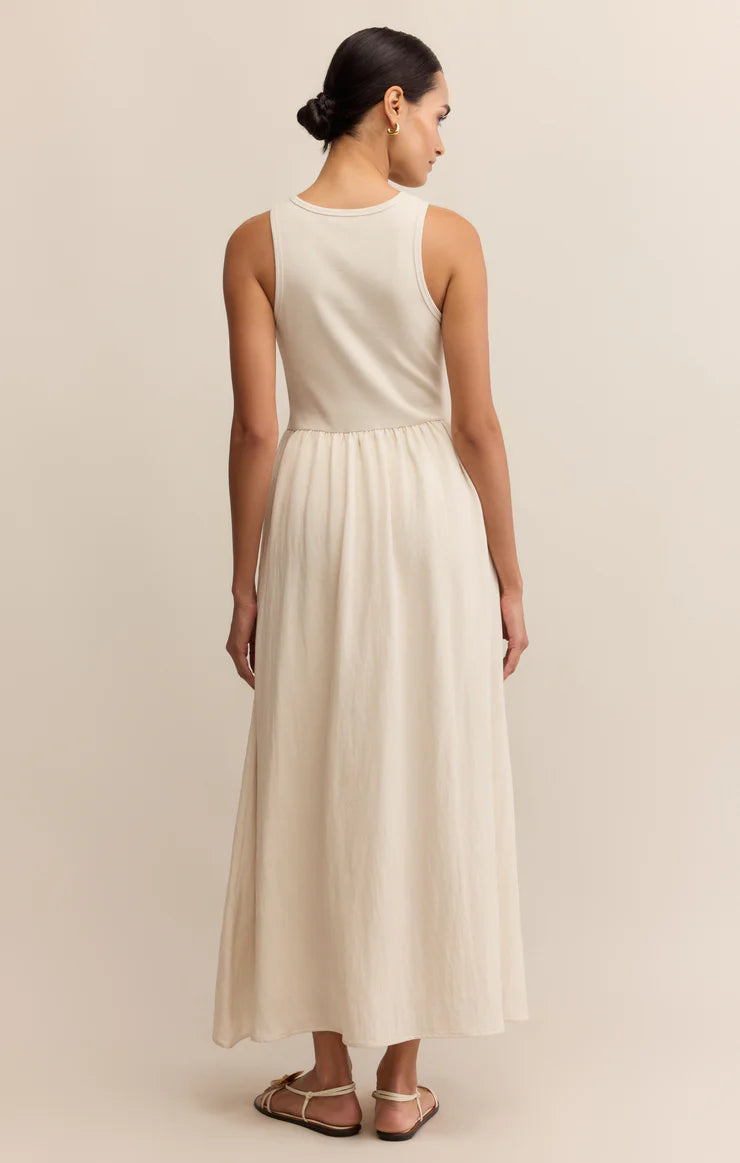 Vestido midi Charlotte