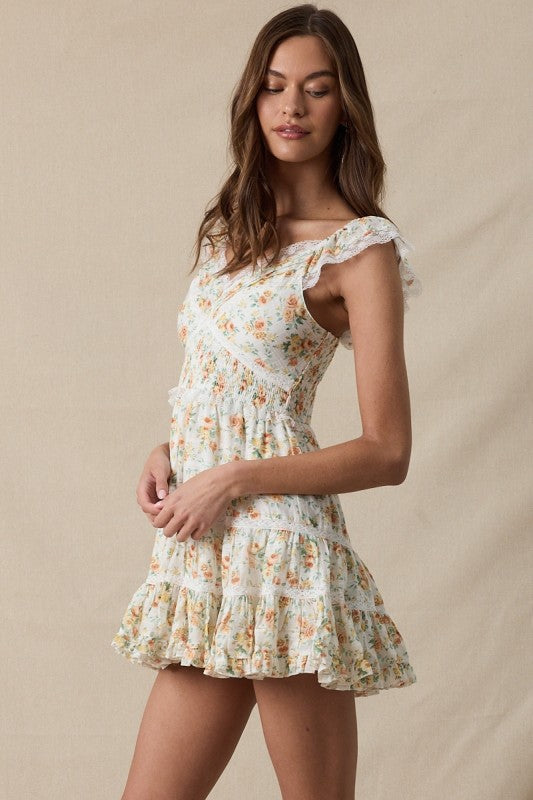 Minivestido floral Danni