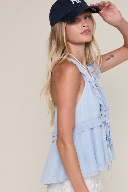 Grace Ruffle Top