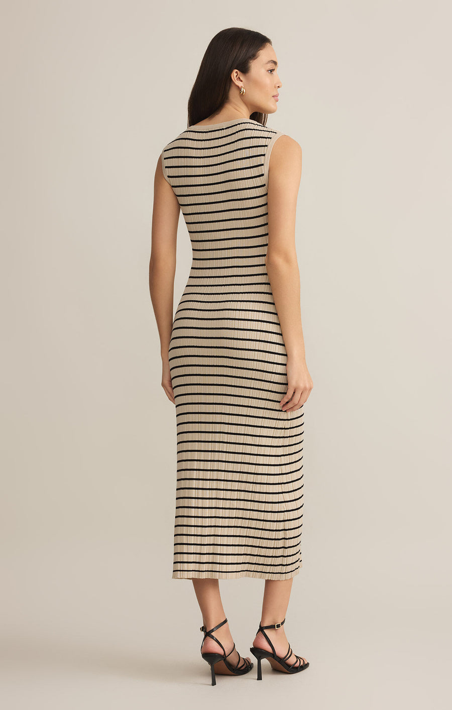 Gisele Stripe Midi Dress