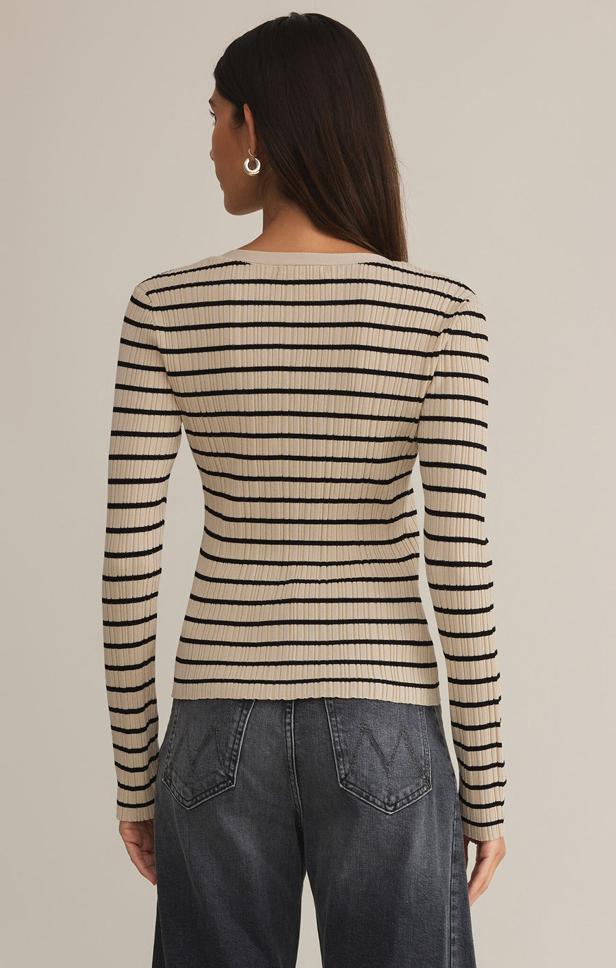 Jordana Stripe Sweater