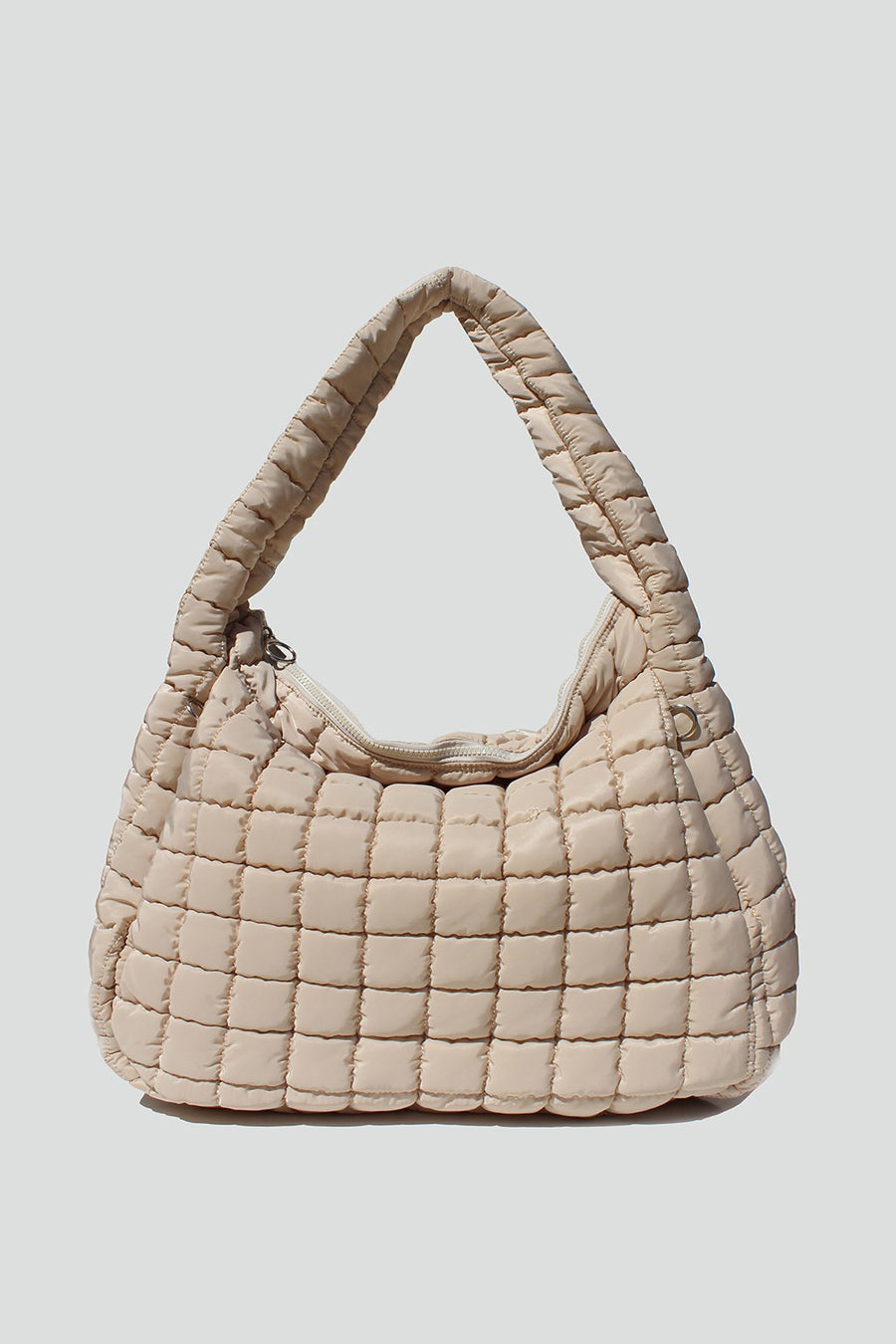 Ivory small tote bag. 