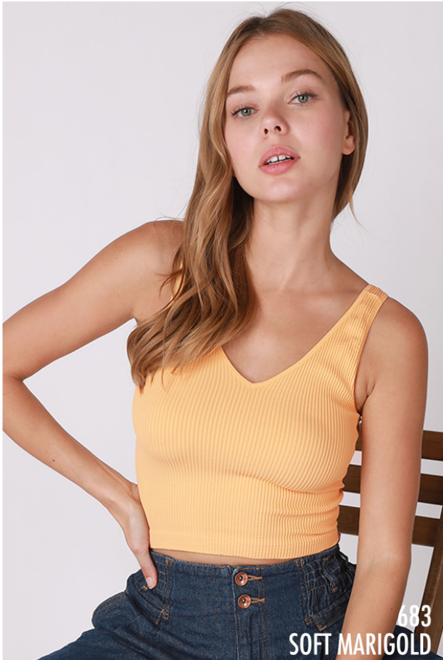 Perfect Everyday Ribbed Crop